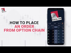 How to use Option Chain to place an Order - Step-by-step Tutorial #Optionchaintrading #5paisa