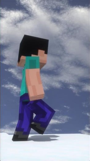 when you spawn in mountains #shorts #minecraft #animations