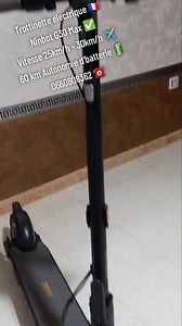 Trottinette électrique 🇫🇷 Ninbot G30 Max ✅️ Vitesse 25km/h - 30km/h ✈️ 60 km Autonomie d'batterie 🔋 Avec chargeur secteur ⭐️ Livraison disponible 58w ✈️ 0660808362 ☎️ 0552717568 ☎️ التوصيل متوفر لجميع الولايات والدفع عند الاستلام 🥰 | AZ BIKE HOUSE