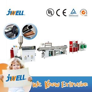 [Hot Item] Jwell Plastic PVC TPU TPE Seal Profile Production Making Machine