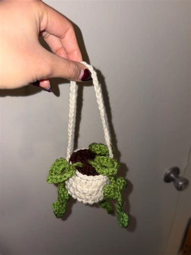 Crochet Plant Hanger Small - Etsy
