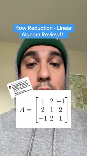 Row Reduction Techniques in Linear Algebra Explained