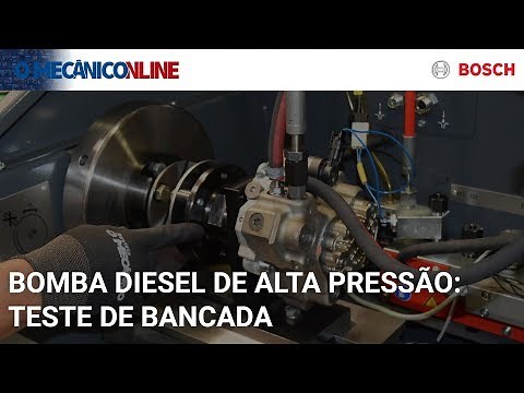 BOMBA DIESEL DE ALTA PRESSÃO: TESTE DE BANCADA