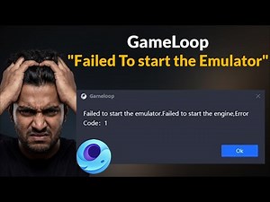 Gameloop - Failed to Start The Emulator - Failed To Start The Engine - Error Code 1 - Fix - 2026