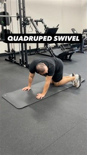 Quadruped Swivel | Segmental Side-Bending & Spinal Control