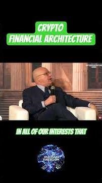 CRYPTO is a better architecture for finance clear as day 😎 #digitalassets #xrp #cryptocurrency #xdc