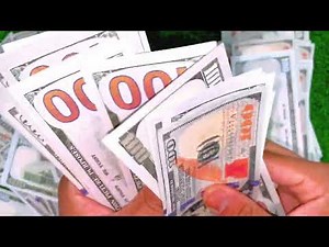 💰 Counting $10,000 in Cash ASMR – Real Paper Money Sounds
