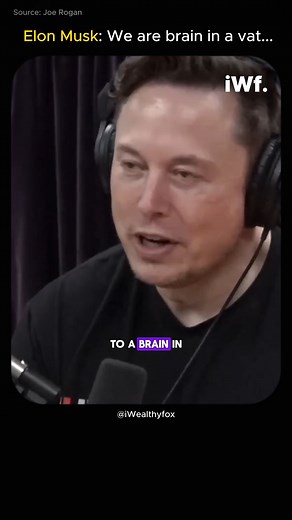 46K views · 749 reactions | Are we currently in simulation? Do you agree with Elon Musk? What is simulation theory? Source: Joe Rogan Speaker: Elon Musk #elonmusk #elon #musk #elonmuskvideo #trendingnow #viralnow #facebookfeeds #facebookpost #FacebookPage #usareels | Iwealthyfox | Facebook