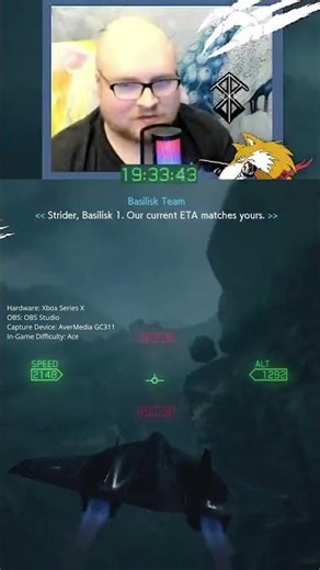 [0:41.45] Cape Rainy Valley Race *World Record* in ACE COMBAT 7