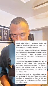 142K views · 2.7K reactions | Drama As Governor Fubara sacks Commissioners and public office holders following the recent Supreme Court Judgment. | Nifty Global | Facebook