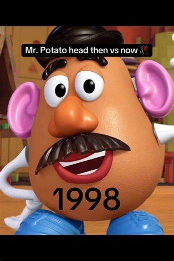 Mr. Potato head then vs now 🥀💀