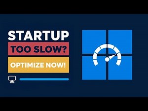 Fix Extremely Slow Startup on Windows 11 – Speed Up Boot Time (2025)