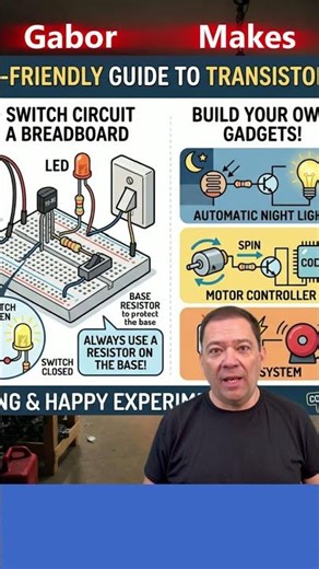 The Tiny Magic Switch – A Transistor Fairy Tale