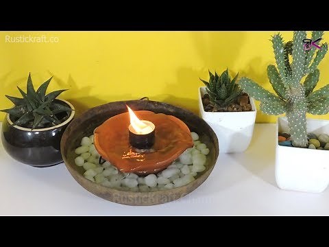 How to Make Fire Water Fountain & Tabletop Dancing Fountain (Combo)