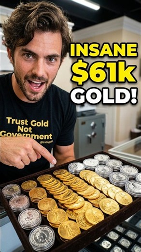 $61,000 in Gold! These Gold Coins Are Insane!💰🚨