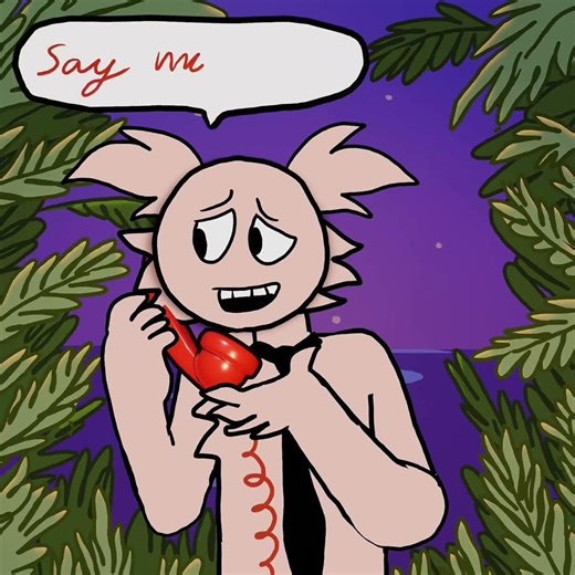 Say My Name Blender animation! Audio by poochiepookiez on TikTok!!! #2danimation #ocanimation