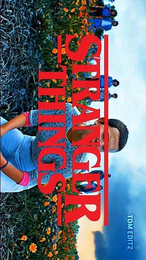 ` Stranger Things 🦋 Aesthetic Scene ` 4k & Beautiful Scene ✨` Alan walker faded song ` #tomeditzfx