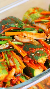 395K views · 4.8K reactions | Cucumber Kimch Recipe You'll LOVE!...