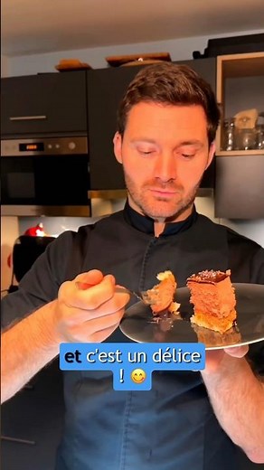 Réalisation d’un royal chocolat en 30 secondes !