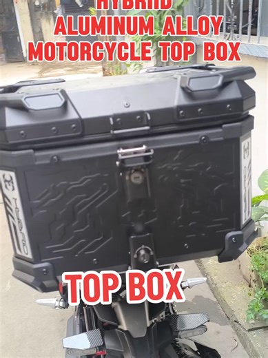Top Aluminum Alloy Motorcycle Top Box Review