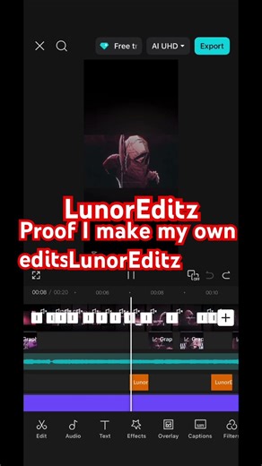 Proof I make my own edits