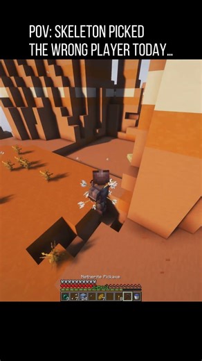 POV: He Picked a Fight With the Wrong Player 😱 #shorts #minecraft