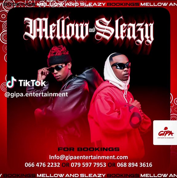 Mellow & Sleazy Booking Information and Updates