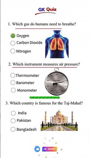 General Knowledge Quiz: Can You Answer These 3 Trivia Questions?
