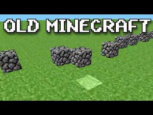 I Explored the OLDEST Minecraft Versions...