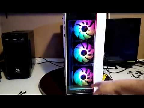 Installing fans to the Deepcool Matrexx 55 ADD RGB Case