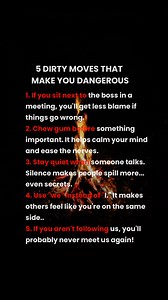 dark psychology insight on Reels