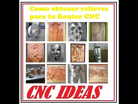 Como Obtener Relieves Para Tu CNC ROUTER