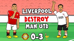 2.1M views · 49K reactions | Liverpool crush Man Utd - cartoon highlights | 442oons | Facebook