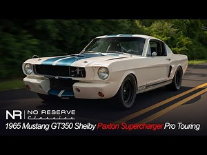 Paxton Supercharged 1965 Ford Mustang GT350 Pro-Touring Restomod FOR SALE: 1-800-562-7815