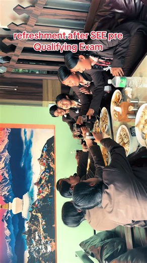 Refreshment Moments After Pre-Qualifying Exam at Bardibas