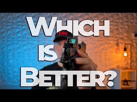 Red Dot vs Iron Sights on Pistols – Which Is Better?