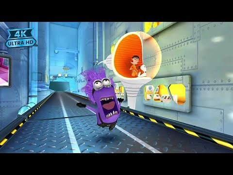 Minion Rush Vector Boss Fight with Golden Ticket Athenian Minion -4K Full Screen Gameplay