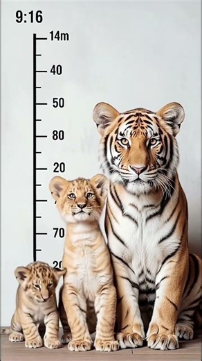 Lion + Tiger = Liger?! 😳”#Liger • #LionTigerHybrid • #AnimalFacts • #WildlifeShorts #amazinganimals