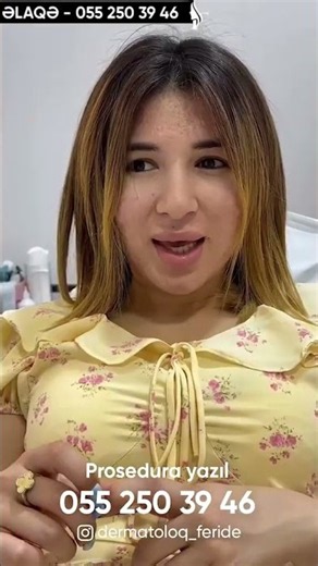 3 ay Sonra Möhtəşəm Dəri Görüntüsü #dermatoloq