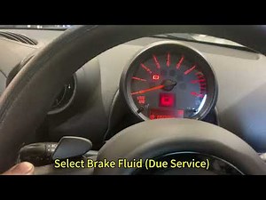 How to reset the service in the Mini Countryman?