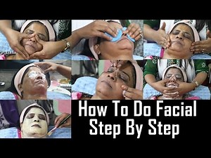 How To Do Facial At Home Tutorial | Step By Step | Easy And Simple Gold Facial