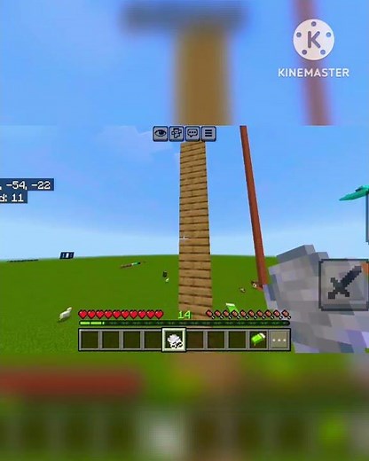 How to jump higher with the same Wind charge #minecraft