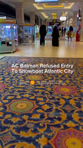 AC Batman was kicked out of Showboat Atlantic City 😢 the Halloween party | Indy Atlantic City