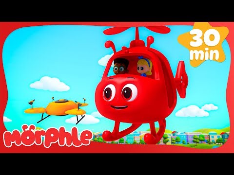 Who Has the Remote?! 🎮😆 | Morphle | Cars, Trucks & Vehicles Cartoon | Moonbug Kids