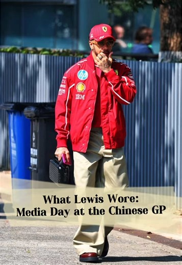 Lewis Hamilton's Stylish Looks for Chinese GP Media Day