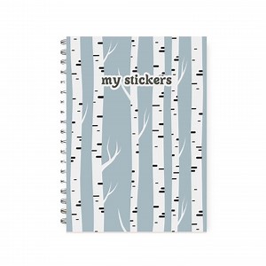 Wiederverwendbares Stickerbuch Winter, Stickerbuch zum Aufbewahren, Stickeralbum wiederverwendbar, Stickersammelbuch, Sticker-Release-Notizbuch - Etsy.de