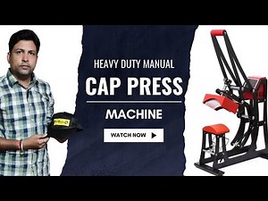 The ABSOLUTE BEST Manual Cap Press Machine | Best Cap Printing Machine