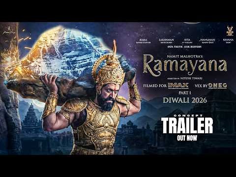 Ramayana : Concept Trailer | Ranbir Kapoor as Ram | Yash as Ravan | Sai Pallavi | Sunny Deol | 2026