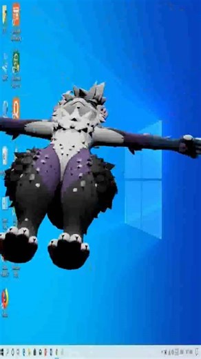 in dah pc #furry #vrchat #funny #mayu #meme #blender #windows #vrc #vr #furries #funnymemes