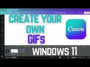 How to Create GIFs in Canva or Export Video as GIF | Make your own GIFs using Canva (2025 tutorial)